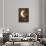 Dark Floral Lunar Eclipse-null-Framed Art Print displayed on a wall