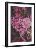 Dark Floral-Sarah Gardner-Framed Art Print