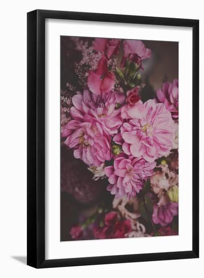 Dark Floral-Sarah Gardner-Framed Art Print