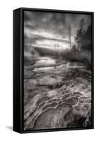 Dark Geo Thermal Energy, Yellowstone-Vincent James-Framed Stretched Canvas