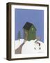 Dark Green Outhouse-Debbie McMaster-Framed Giclee Print