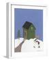 Dark Green Outhouse-Debbie McMaster-Framed Giclee Print