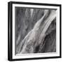 Dark Grey Splash-Albena Hristova-Framed Art Print