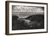 Dark Heavy Clouds Hang over the Dunes on a Beach on Hutchinson Island, Florida-Frances Gallogly-Framed Photographic Print