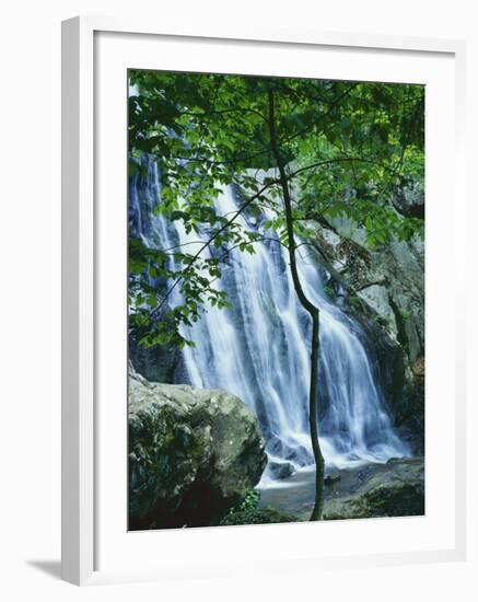 Dark Hollow Falls, Shenandoah National Park, Virginia, USA-Charles Gurche-Framed Premium Photographic Print