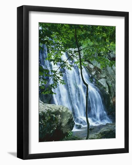 Dark Hollow Falls, Shenandoah National Park, Virginia, USA-Charles Gurche-Framed Photographic Print