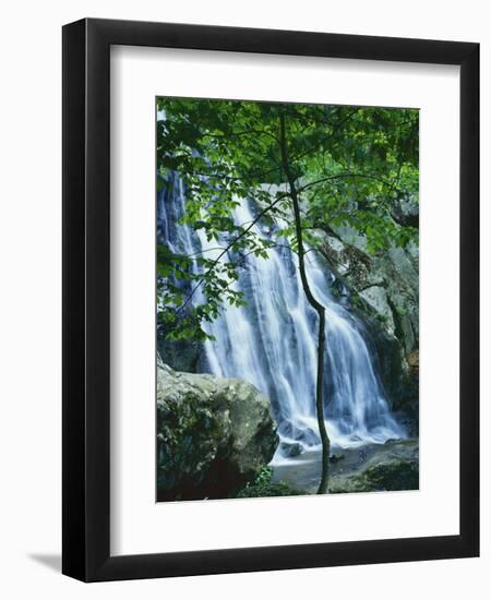 Dark Hollow Falls, Shenandoah National Park, Virginia, USA-Charles Gurche-Framed Photographic Print