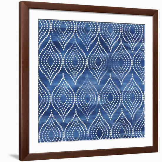 Dark Indigo Speckles-Aimee Wilson-Framed Art Print