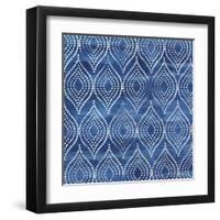 Dark Indigo Speckles-Aimee Wilson-Framed Art Print