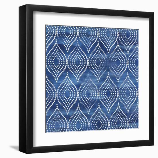 Dark Indigo Speckles-Aimee Wilson-Framed Art Print