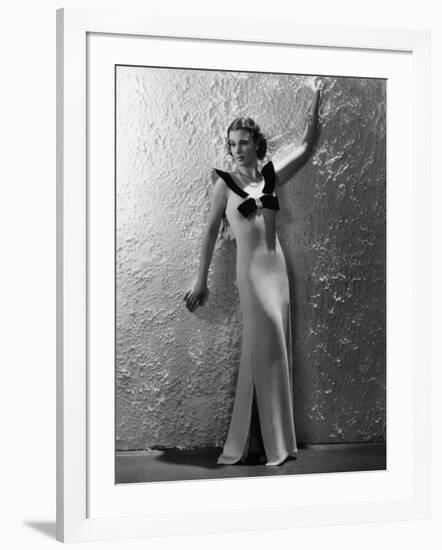 DARK JOURNEY by VictorSaville with Vivien Leigh, 1937 (b/w photo)-null-Framed Photo