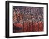 Dark Leaves, 2022 (w/c on rag paper)-Graham Dean-Framed Giclee Print