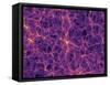 Dark Matter Distribution-Volker Springel-Framed Stretched Canvas