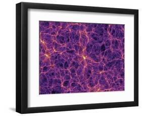 Dark Matter Distribution-Volker Springel-Framed Premium Photographic Print