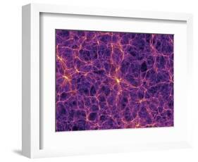 Dark Matter Distribution-Volker Springel-Framed Premium Photographic Print