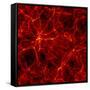 Dark Matter Distribution-Max Planck-Framed Stretched Canvas