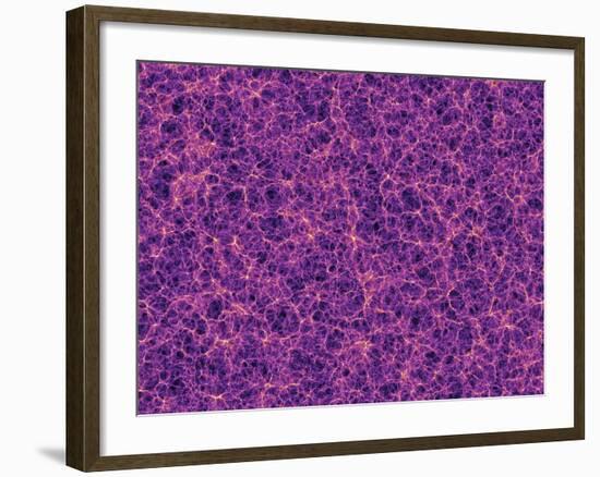 Dark Matter Distribution-Volker Springel-Framed Photographic Print