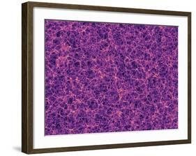 Dark Matter Distribution-Volker Springel-Framed Photographic Print