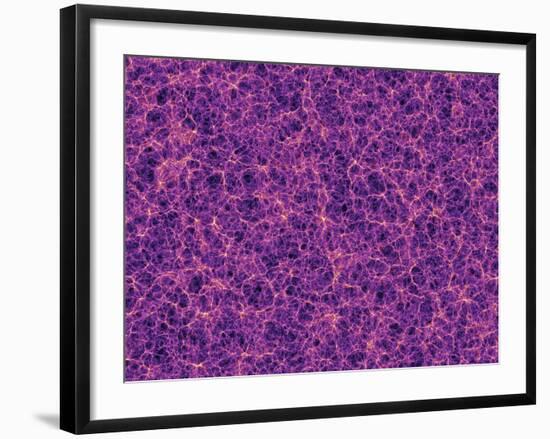 Dark Matter Distribution-Volker Springel-Framed Photographic Print