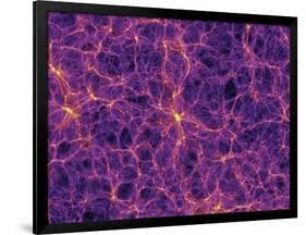 Dark Matter Distribution-Volker Springel-Framed Photographic Print