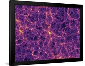 Dark Matter Distribution-Volker Springel-Framed Photographic Print