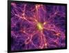 Dark Matter Distribution-Volker Springel-Framed Photographic Print