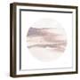 Dark Matter I Blush-Piper Rhue-Framed Art Print