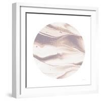 Dark Matter II Blush-Piper Rhue-Framed Art Print