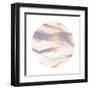 Dark Matter II Blush-Piper Rhue-Framed Art Print