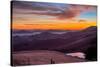 Dark Mood and Sunrise Hills, Petaluma Sonoma County, Bay Area-Vincent James-Stretched Canvas