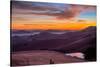 Dark Mood and Sunrise Hills, Petaluma Sonoma County, Bay Area-Vincent James-Stretched Canvas