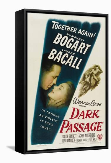 Dark Passage 1947-null-Framed Stretched Canvas