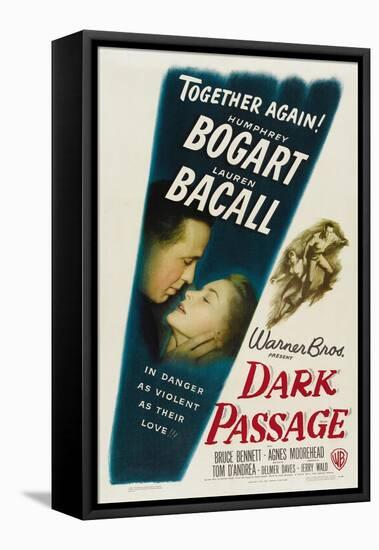 Dark Passage 1947-null-Framed Stretched Canvas