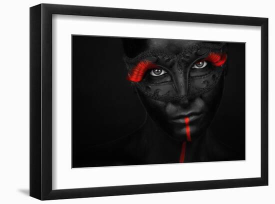 Dark Passion-null-Framed Art Print