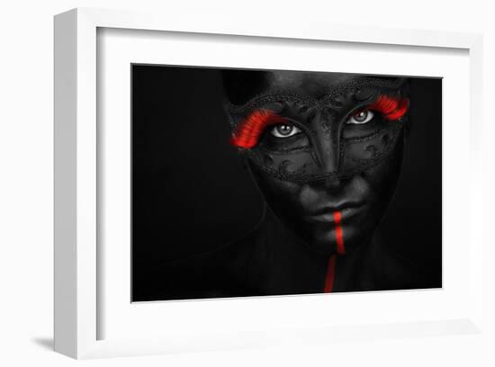 Dark Passion-null-Framed Art Print