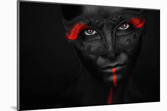 Dark Passion-null-Mounted Art Print