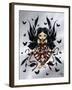 Dark Ribbon Fairy-Jasmine Becket-Griffith-Framed Art Print