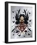 Dark Ribbon Fairy-Jasmine Becket-Griffith-Framed Art Print