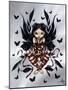 Dark Ribbon Fairy-Jasmine Becket-Griffith-Mounted Art Print