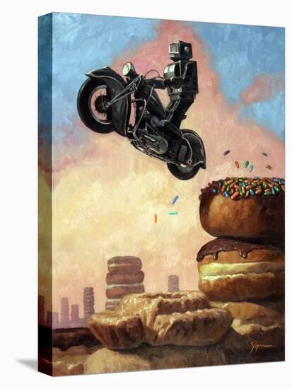 Dark Rider Again-Eric Joyner-Stretched Canvas