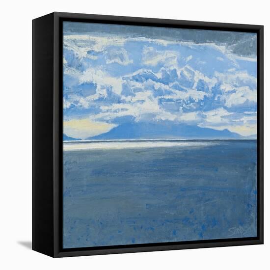 Dark Sea, Rum, 2015-Charles Simpson-Framed Stretched Canvas