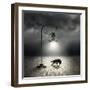 Dark Side-ValentinaPhotos-Framed Art Print