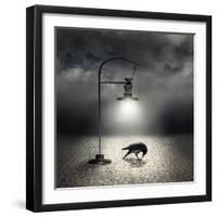 Dark Side-ValentinaPhotos-Framed Art Print