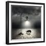 Dark Side-ValentinaPhotos-Framed Art Print