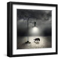 Dark Side-ValentinaPhotos-Framed Art Print