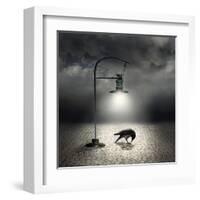 Dark Side-ValentinaPhotos-Framed Art Print