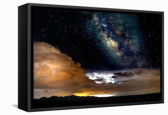 Dark Skies and Distant Storm-Douglas Taylor-Framed Stretched Canvas