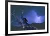 Dark Skies of the Badlands-Gordon Semmens-Framed Photographic Print