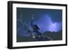 Dark Skies of the Badlands-Gordon Semmens-Framed Photographic Print