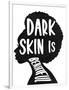 Dark Skin is Beautiful-Marcus Prime-Framed Art Print